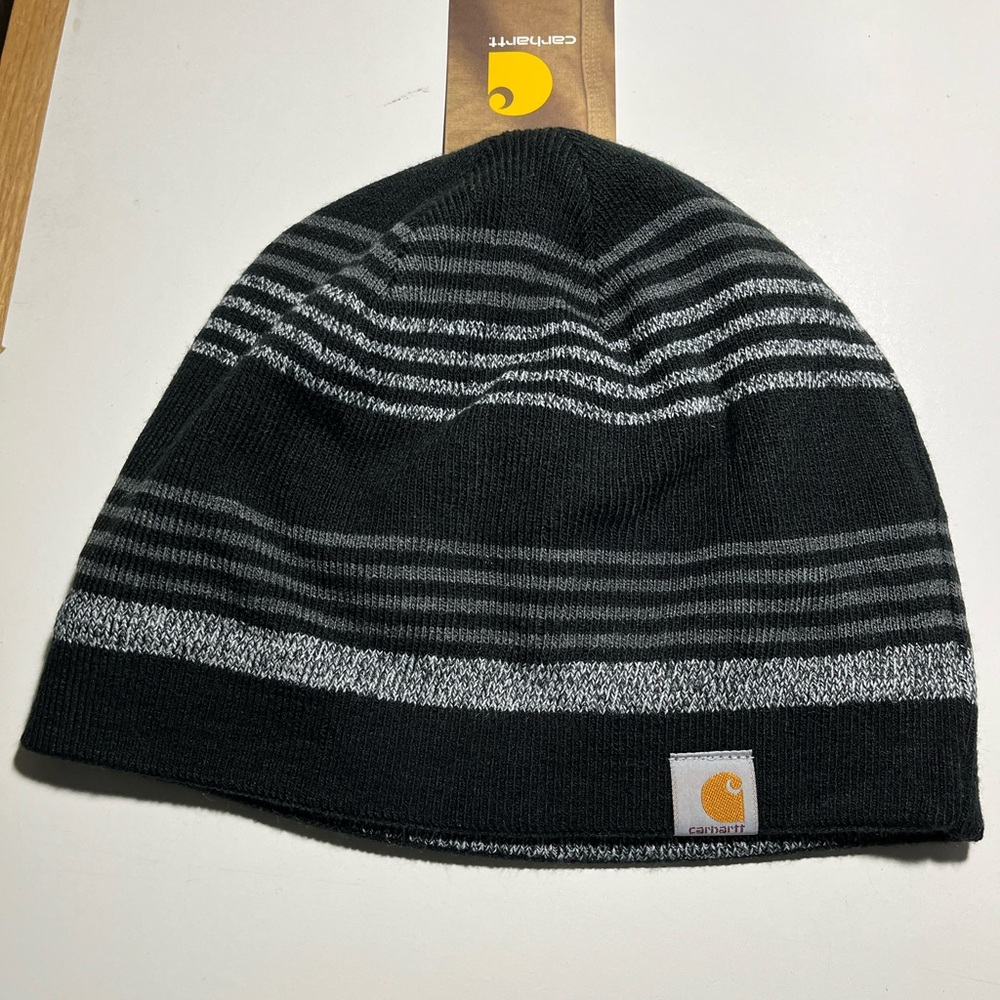 Vintage carhartt lined acrylic hat